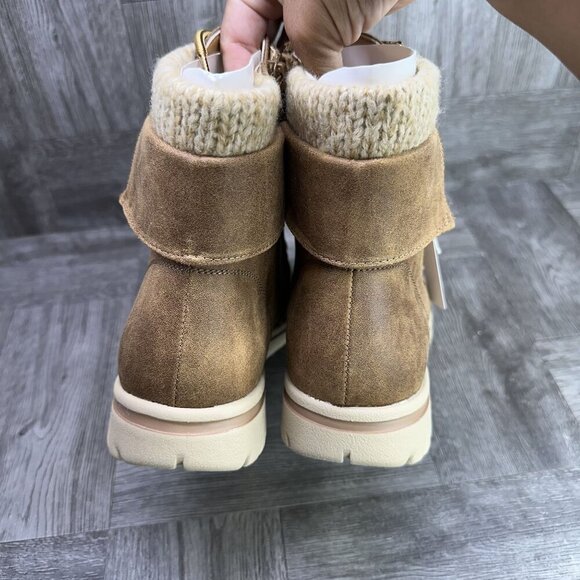 CLIFFS by White Mountain Hope City Hiker Women's size 8.5 Brown Boots C33714 - Picture 6 of 8